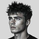Warrior Cut Acconciatura Taglio Capelli Uomo Mens Haircuts