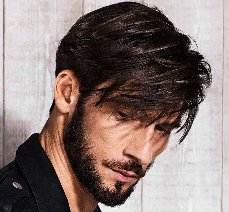 taglio capelli capelli sottili undercut ciuffo lungo uomo tendenze 2025