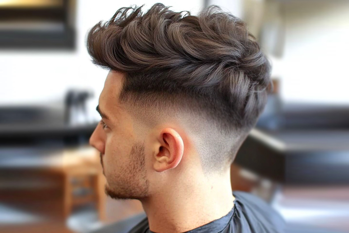 blowout taper taglio capelli uomo