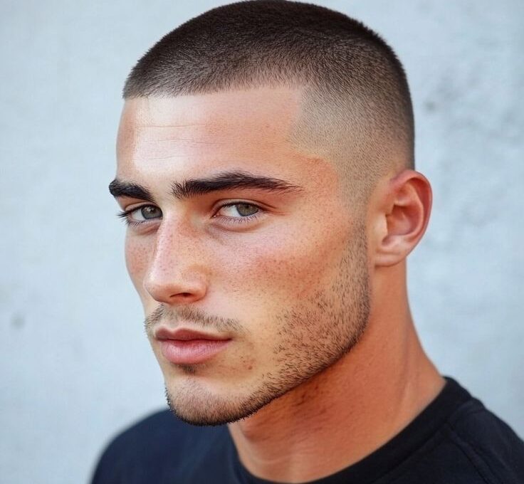 taglio capelli uomo estate 2026 buzz cut fade sfumato