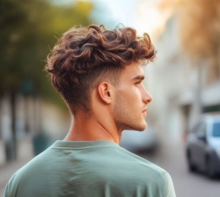acconciature sfumatura bassa low fade taglio capelli uomo