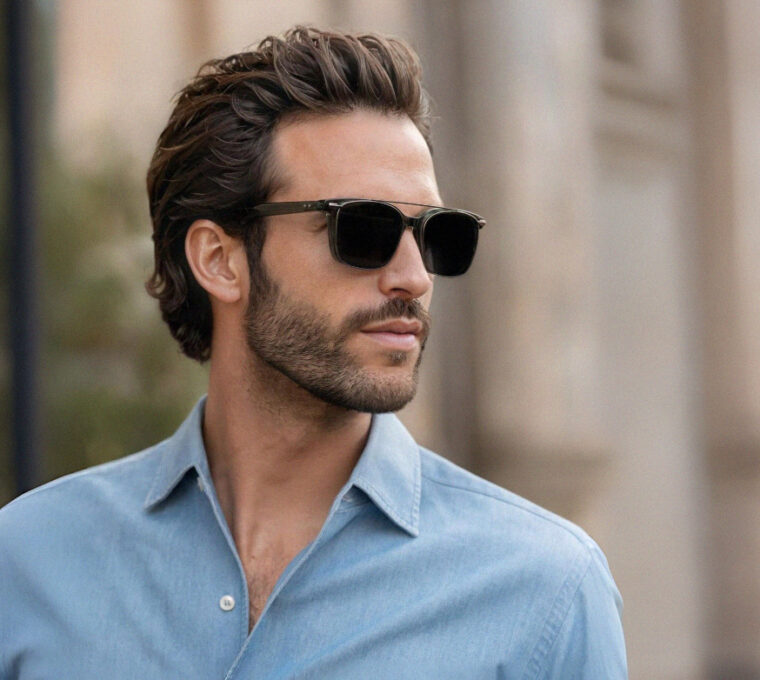 barba corta sfumata beard short beard taglio capelli uomo