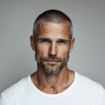 barba corta short beard taglio capelli uomo