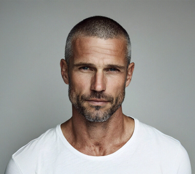 barba corta short beard taglio capelli uomo