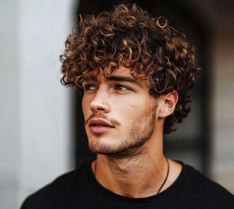 capelli ricci curly hair taglio capelli uomo mens haircut