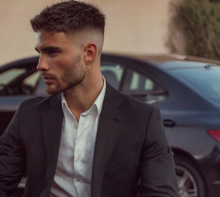 sfumatura alta hight fade taglio capelli uomo mens haircut