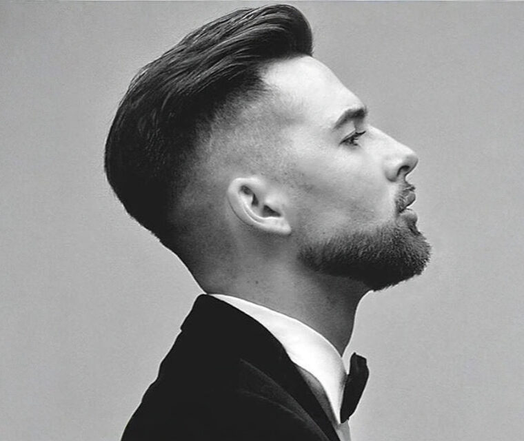 sfumatura alta tendenze hight fade taglio capelli uomo mens haircut