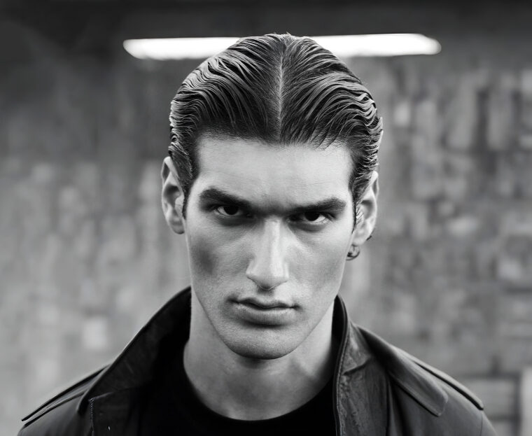 slick back capelli lisci tendenze taglio capelli uomo mens haircut