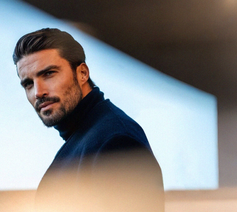 slick back e barba capelli uomo hairstyle mens haircut