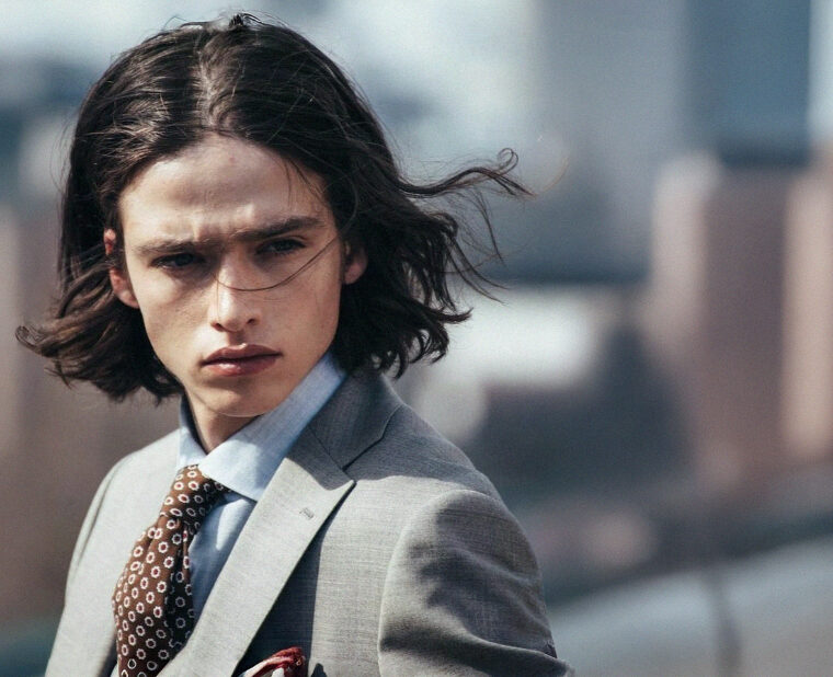 tagli capelli ragazzo capelli lunghi long boy haircut taglio capelli uomo
