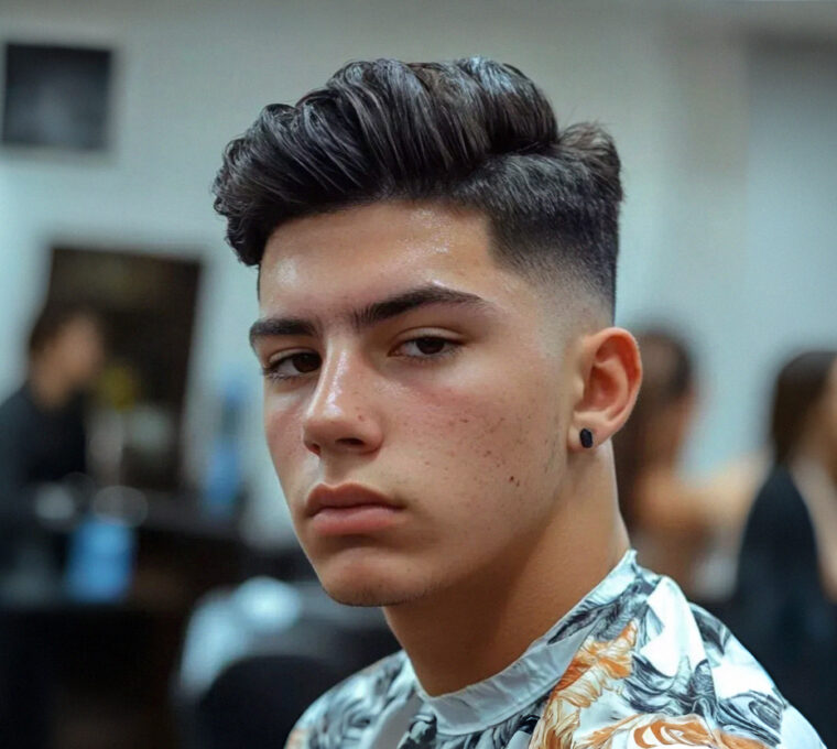 acconciature sfumature low fade taglio capelli uomo men haircuts