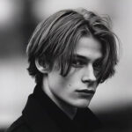 acconciture riga in tendenze mezzo middle part men haircuts taglio capelli uomo
