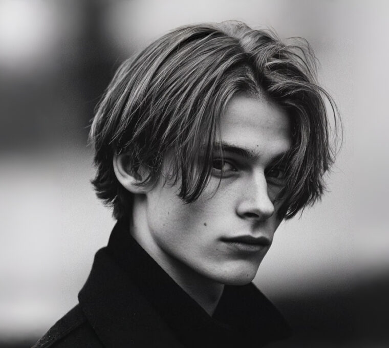 acconciture riga in tendenze mezzo middle part men haircuts taglio capelli uomo