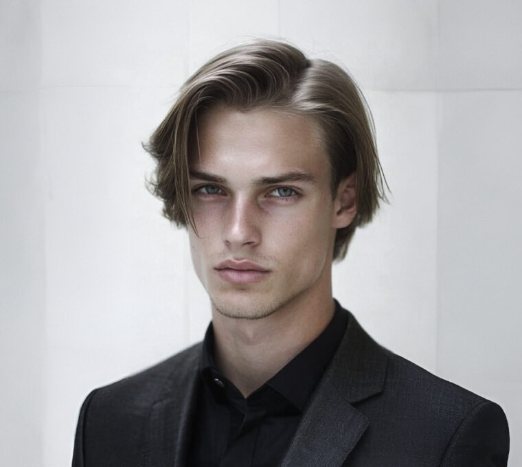 riga in mezzo middle part men haircuts taglio capelli uomo