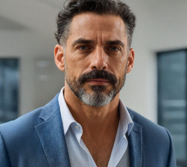 uomini over 40 45 corto classico taglio capelli uomo com